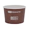 Eco-Products World Art Renewable and Compostable Food Container, 8 oz, 3.04 Diameter x 2.3h, Brown, Paper, PK1000 EP-BSC8-WA - alternate 3